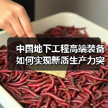 中国地下工程高端装备如何实现新质生产力突