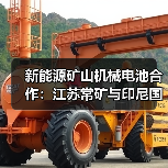 新能源矿山机械电池合作：江苏常矿与印尼国