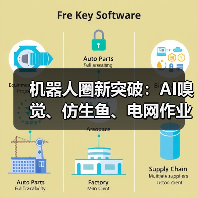 机器人圈新突破：AI嗅觉、仿生鱼、电网作业全解析(图4)