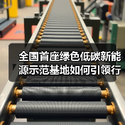 全国首座绿色低碳新能源示范基地如何引领行业转型？(图1)