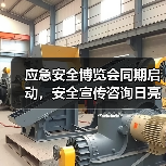 应急安全博览会同期启动，安全宣传咨询日亮