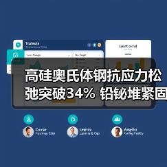 高硅奥氏体钢抗应力松弛突破34% 铅铋堆