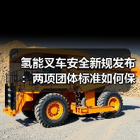 氢能叉车安全新规发布：两项团体标准如何保