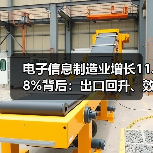电子信息制造业增长11.8%背后：出口回