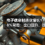 电子信息制造业增长11.8%背后:出口回升、效益向好,区域分化显著(图2) 电子信息制造业增长11.8%背后:出口回升、效益向好,区域分化显著(图2)