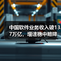 中国软件业务收入破13.7万亿，增速稳中略降(图4)