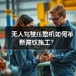 无人驾驶压路机如何革新高铁施工?(图1) 无人驾驶压路机如何革新高铁施工?(图1)