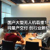 国产大型无人机载重1.9吨量产交付 创行