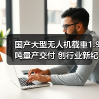 国产大型无人机载重1.9吨量产交付 创行业新纪录(图3) 国产大型无人机载重1.9吨量产交付 创行业新纪录(图3)