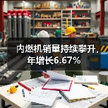 内燃机销量持续攀升,年增长6.67%(图2) 内燃机销量持续攀升,年增长6.67%(图2)