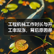 工程机械工作时长与开工率双涨，背后原因是什么？(图2)