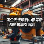 国企光伏项目中标背后战略布局引猜测(图1)