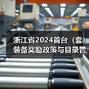浙江省2024首台(套)装备奖励政策与目录管理详解(图1) 浙江省2024首台(套)装备奖励政策与目录管理详解(图1)