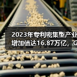2023年专利密集型产业增加值达16.87万亿,GDP占比提升如何?(图1) 2023年专利密集型产业增加值达16.87万亿,GDP占比提升如何?(图1)