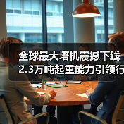 全球最大塔机震撼下线 2.3万吨起重能力引领行业突破(图2)