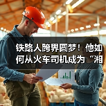 铁路人跨界圆梦!他如何从火车司机成为“湘超”冠军队员?(图1) 铁路人跨界圆梦!他如何从火车司机成为“湘超”冠军队员?(图1)