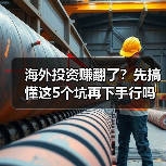 海外投资赚翻了？先搞懂这5个坑再下手行吗 - 辰飞雨恒通能机械资讯