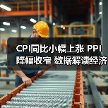 CPI同比小幅上涨 PPI降幅收窄 数据解读经济运行新趋势 - 辰飞雨恒通能机械资讯