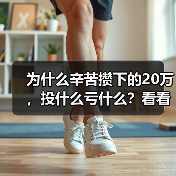 为什么辛苦攒下的20万,投什么亏什么?看看老周的理财账户就知道了(图4) 为什么辛苦攒下的20万,投什么亏什么?看看老周的理财账户就知道了(图4)