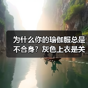 为什么你的瑜伽服总是不合身？灰色上衣是关