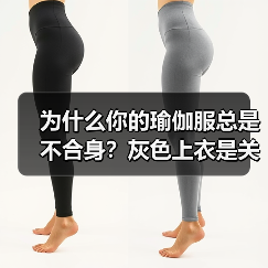 为什么你的瑜伽服总是不合身？灰色上衣是关键(图3)
