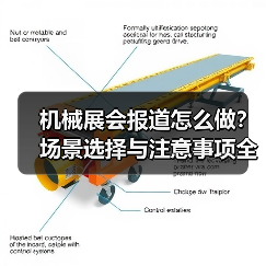 机械展会报道怎么做?场景选择与注意事项全解析(图2) 机械展会报道怎么做?场景选择与注意事项全解析(图2)