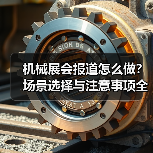 机械展会报道怎么做?场景选择与注意事项全解析(图1) 机械展会报道怎么做?场景选择与注意事项全解析(图1)
