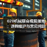 020机械展会观展指南：选购维护与常见问题解析(图3)