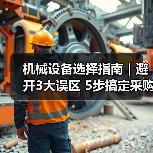 机械设备选择指南|避开3大误区 5步搞定采购2025(图4) 机械设备选择指南|避开3大误区 5步搞定采购2025(图4)