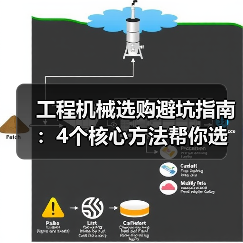 工程机械选购避坑指南:4个核心方法帮你选对挖掘机(图2) 工程机械选购避坑指南:4个核心方法帮你选对挖掘机(图2)