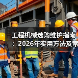 工程机械选购维护指南:2026年实用方法及常见问题解析(图3) 工程机械选购维护指南:2026年实用方法及常见问题解析(图3)