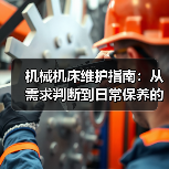 机械机床维护指南：从需求判断到日常保养的