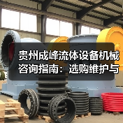 贵州成峰流体设备机械咨询指南:选购维护与故障解析2025(图2) 贵州成峰流体设备机械咨询指南:选购维护与故障解析2025(图2)