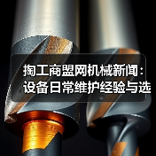掏工商盟网机械新闻:设备日常维护经验与选型指南(图1) 掏工商盟网机械新闻:设备日常维护经验与选型指南(图1)
