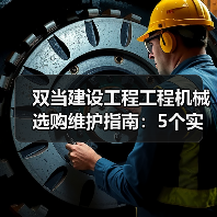 双当建设工程工程机械选购维护指南：5个实