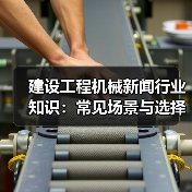 建设工程机械新闻行业知识：常见场景与选择