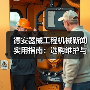 德安器械工程机械新闻实用指南:选购维护与常见问题解析(图3) 德安器械工程机械新闻实用指南:选购维护与常见问题解析(图3)