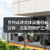 贵州成峰流体设备机械咨询:选型到维护三大实用方法(图3) 贵州成峰流体设备机械咨询:选型到维护三大实用方法(图3)