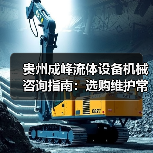 贵州成峰流体设备机械咨询指南：选购维护常