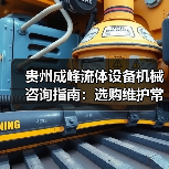贵州成峰流体设备机械咨询指南:选购维护常见问题全解析(图4) 贵州成峰流体设备机械咨询指南:选购维护常见问题全解析(图4)