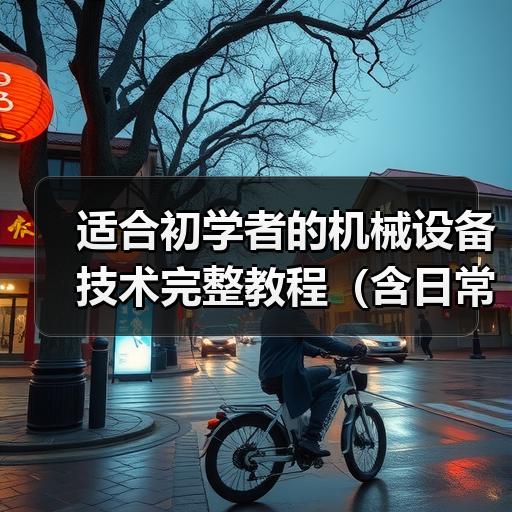 适合初学者的机械设备技术完整教程（含日常维护案例与工具推荐） - 辰飞雨恒通能机械资讯