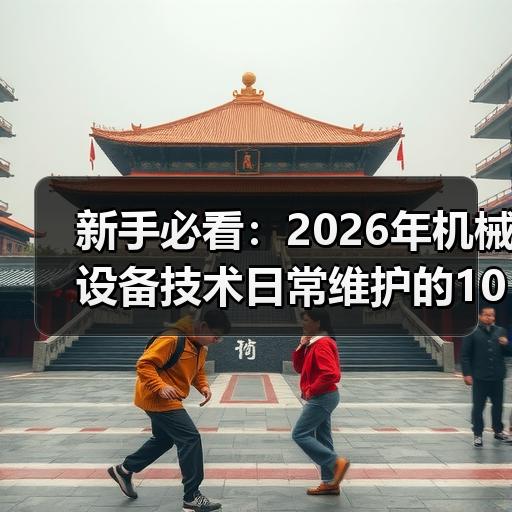 新手必看：2026年机械设备技术日常维护的10大避坑指南与实战技巧 - 辰飞雨恒通能机械资讯