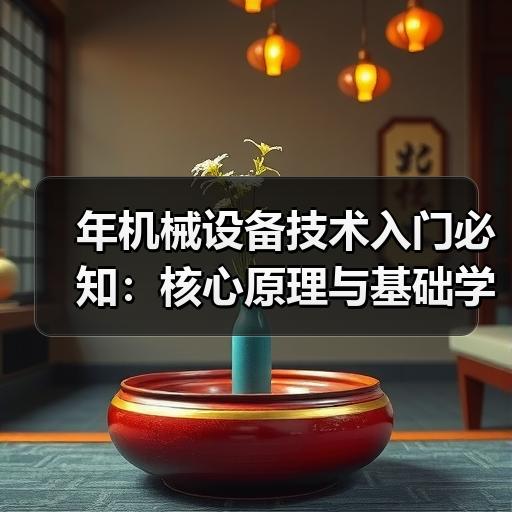 年机械设备技术入门必知：核心原理与基础学习路径 - 辰飞雨恒通能机械资讯