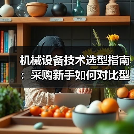 机械设备技术选型指南：采购新手如何对比型号参数与厂家报价 - 辰飞雨恒通能机械资讯