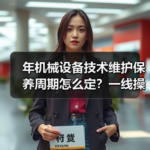 年机械设备技术维护保养周期怎么定？一线操