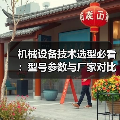 机械设备技术选型必看：型号参数与厂家对比
